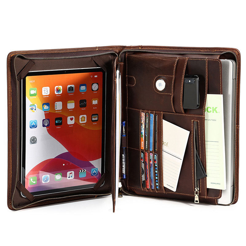 Mairle Portfolio Organizer A4 Document Bag Copy Holder for Ipad, Tablet and  Notebook
